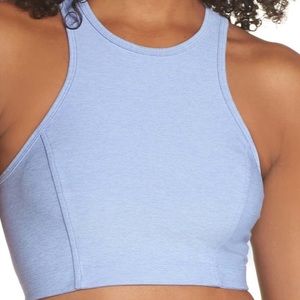 Beautiful blue crop sports bra (S)